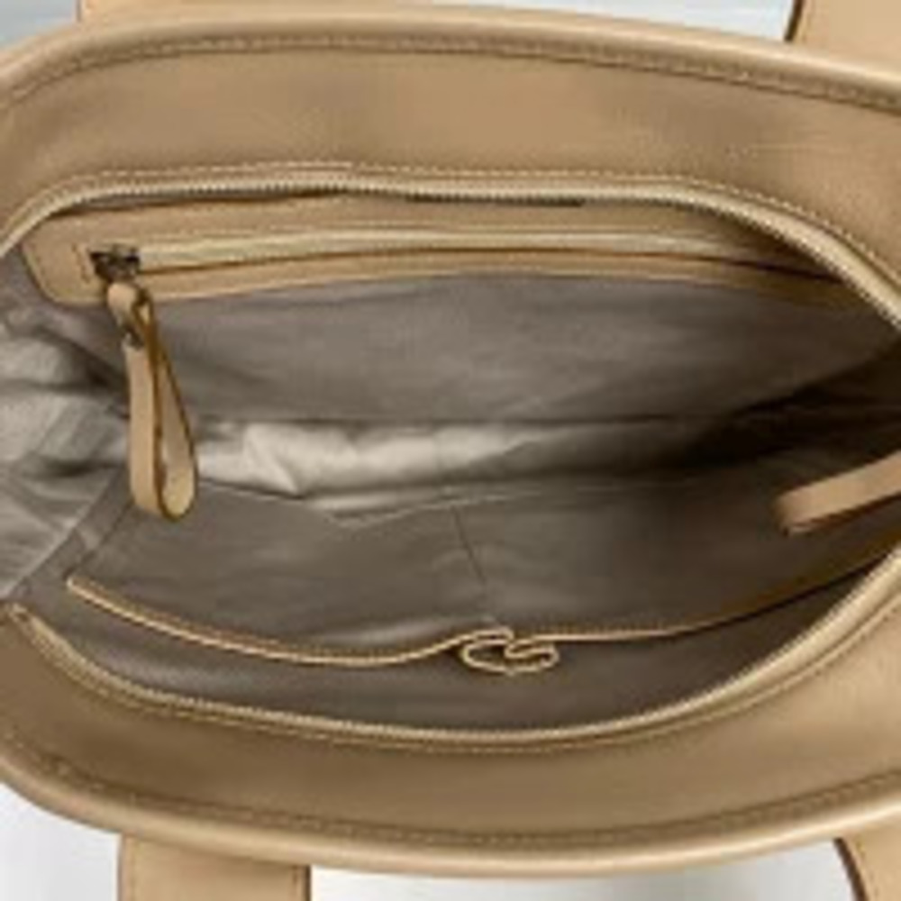 Burberry handbag tote bag striped canvas beige - Picture 6 of 6